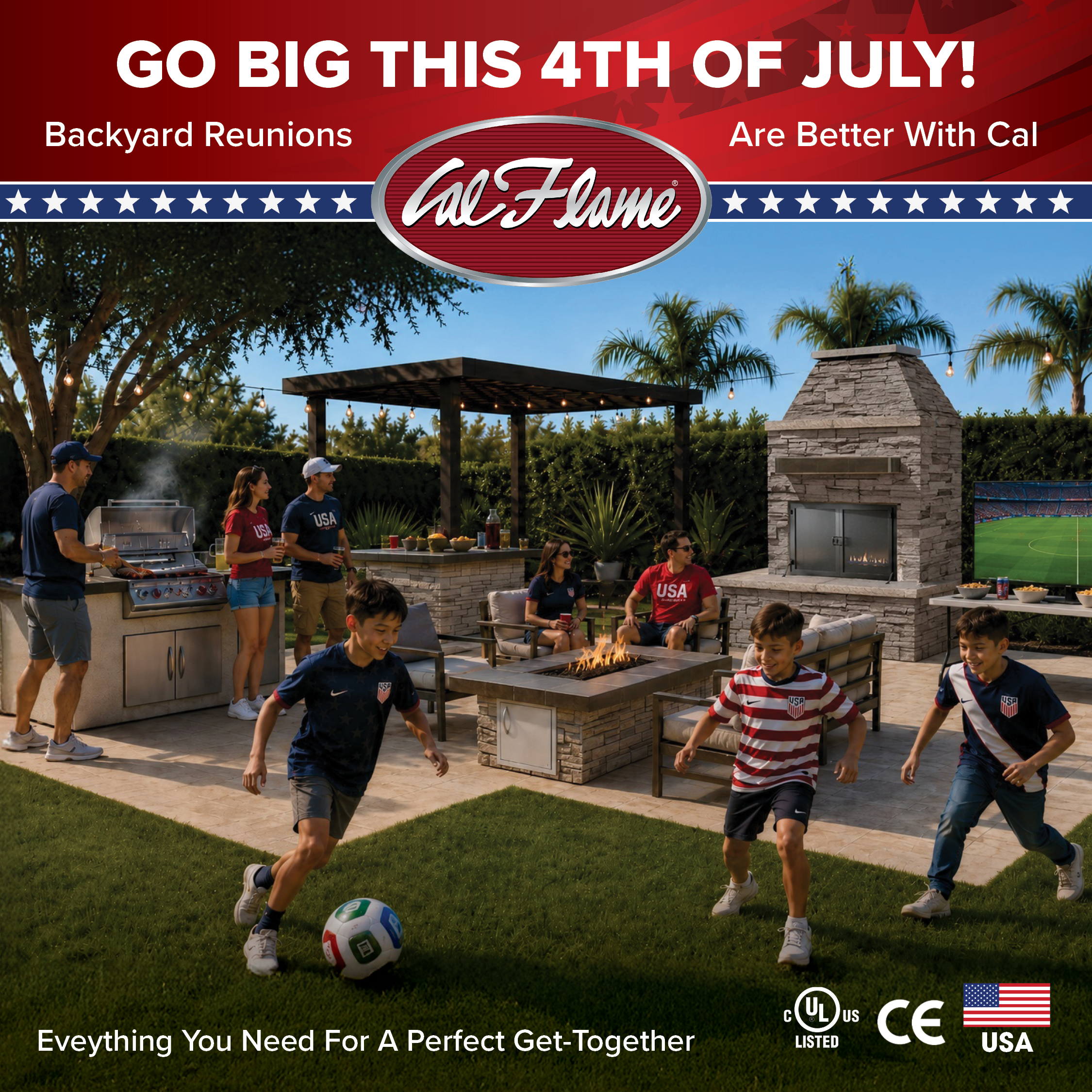 Calspas hot tub being used in a family setting - National City