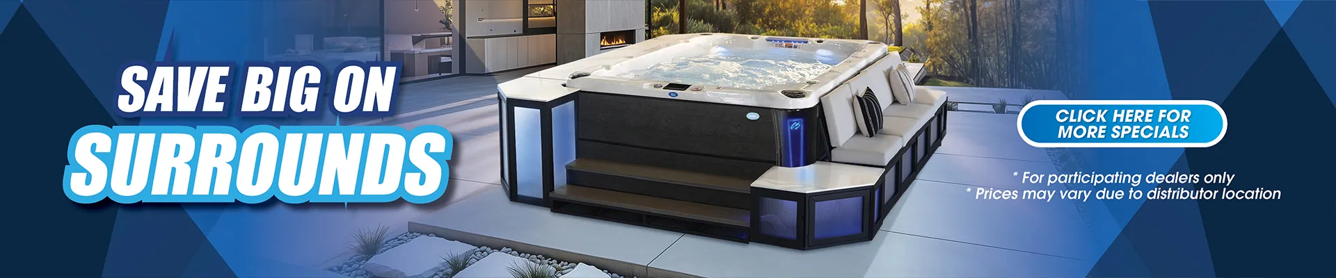 Calspas hot tub being used in a family setting - National City