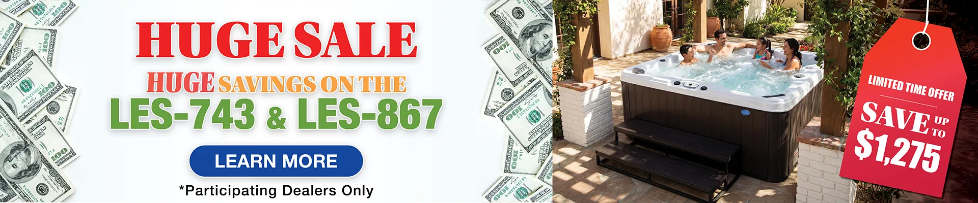 Calspas hot tub being used in a family setting - National City